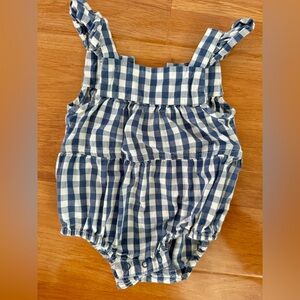 Cat & Jack Gingham Romper